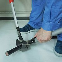 エスコ φ38mm/570ー770mm ケーブルカッター(ラチェット・伸縮式 EA585KM 1個（直送品）