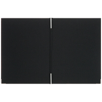 メニューファイル表紙　布貼り　A4　10冊　アスクル　黒  オリジナル