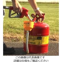 エスコ 4.0L セーフティーオイル缶(レッド) EA991JA-1A 1缶（直送品）