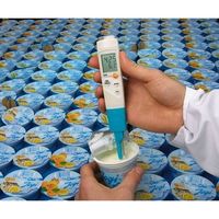 テストー pH計 testo 206ー2 (食品用) 0563 2062 1個 2-7233-01（直送品）