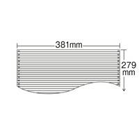アスクル オリジナルストックフォーム 68gsmスリーライン 15×11 1セット（6000枚：2000枚入×3箱）  オリジナル