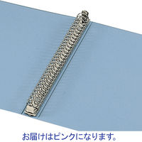 コクヨ リングファイルPP A4タテ 背幅33mm ピンク フ-F470 1箱（10冊入）