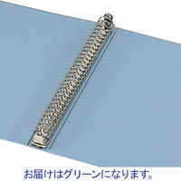 コクヨ リングファイルPP A4タテ 背幅33mm グリーン フ-F470 1箱（10冊入）