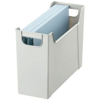 ナカバヤシ ファイルボックス オフホワイト A4ヨコ 5個