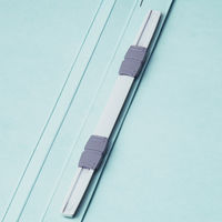 アスクル フラットファイル A4タテ 2穴 約150枚収容 ベーシック 青（ブルー） 10袋（100冊）  オリジナル