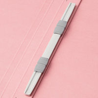 アスクル フラットファイルベーシック A4タテ ピンク 100冊  オリジナル