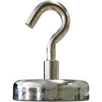 サンケーキコム 超強力マグネットフック Ф60mm(垂直耐荷重約18kg) HM-60A 1個