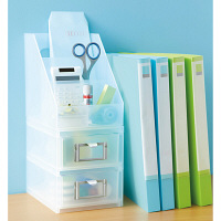 Like-it（ライクイット） A6ファイルユニット（浅）2段 ホワイト MX-62W ライフモジュール 吉川国工業所