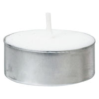 カメヤマキャンドルハウス 業務用ECOキャンドル ティーライトティン 1箱（800個：100個入×8箱）