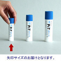トンボ鉛筆【PIT】スティックのり　消えいろピットS　PT-TC　20本