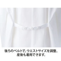 ナガイレーベン マタニティドクターコート ホワイト M EMマタニティコート 1枚　白衣　ドクターコート