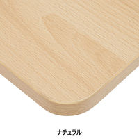 TOKIO 平行フォールディングテーブル ナチュラル 幅1800×奥行600×高さ720mm 1台（2梱包） キャスター付き 折りたたみ ミーティング（取寄品）