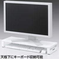 サンワサプライ　USBハブ付き机上液晶モニタスタンド　MR-LC201HW　（直送品）