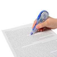 修正テープ ホワイパーV 本体 幅6mm×10m WH-106T 5個 プラス