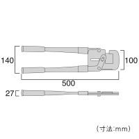 フジ矢 Mバーカッター FMC-500 1丁(1個) 327-2231（直送品）