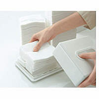 ティッシュペーパー 1000組（6個入） 詰替えティッシュ・ハーフサイズ エイトワン