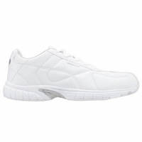 レディス合皮スニーカー シロ 24.0 1足　ナースシューズ