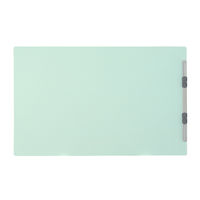 プラス　フラットファイル樹脂製とじ具　B4ヨコ　ブルー　No.012N　10冊