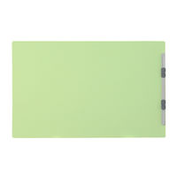 プラス　フラットファイル樹脂製とじ具　B4ヨコ　グリーン　No.012N　10冊