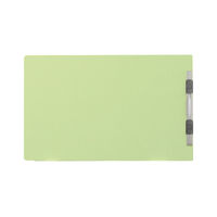 プラス　フラットファイル樹脂製とじ具　B5ヨコ　グリーン　No.032N　10冊