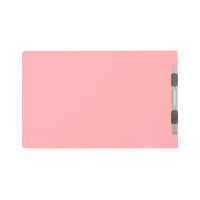 プラス　フラットファイル樹脂製とじ具　B5ヨコ　ピンク　No.032N　10冊