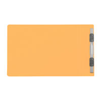 プラス　フラットファイル樹脂製とじ具　A5ヨコ　イエロー　No.042N　10冊