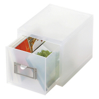 Like-it（ライクイット） A6ファイルユニット（深）ホワイト 3個 MX-70W ライフモジュール 吉川国工業所