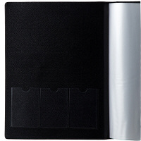 契約書ファイル　合皮製　書類保存ホルダー　A4タテ　アスクル  オリジナル