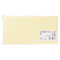 ムトウユニパック ナチュラルカラー封筒 長3横型 クリーム 1000枚（100枚×10パック）