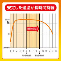 靴用カイロ エステー オンパックス 中敷つま先用 くつ下のつま先裏に敷くカイロ 持続9時間（15足入）