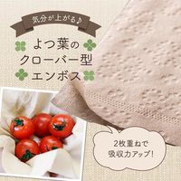 キッチンペーパー　ソフトパック　無漂白キッチンペーパータオル　230×220ｍｍ　無漂白パルプ100％　 1パック（100組入）　トーヨ