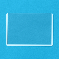 プラス　カードケース　ハードタイプ（再生PET仕様）　B8　67×94　34475　業務用パック　1箱（20枚入）