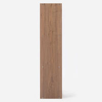 無印良品 スタッキングシェルフ ワイド 追加3段 ウォールナット材 幅79.5×奥行28.5×高さ121cm 良品計画