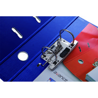 アコ・ブランズ・ジャパン　レバー式アーチファイル　A4タテ　背幅52mm　ブルー　40ST　1箱（10冊入）