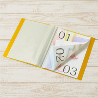 プラス スーパーエコノミークリアーファイル A4タテ 20ポケット イエロー 黄色 固定式 30冊 FC-122EL 88424