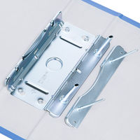 アスクル　パイプ式ファイル片開き　ベーシックカラー（2穴）　A4ヨコ　とじ厚50mm背幅66mm　ブルー　10冊  オリジナル