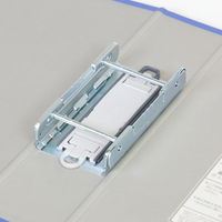 キングファイル　スーパードッチ　脱着イージー　B4ヨコ　とじ厚60mm　青　10冊　キングジム　両開きパイプファイル　2496EAアオ