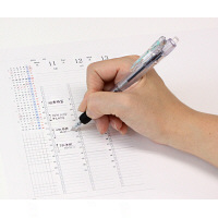 ゼブラ タプリクリップボールペン 0.4mm 黒 BNH5-BK 1本