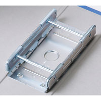 アスクル　パイプ式ファイル 両開き　ベーシックカラースーパー（2穴）A4ヨコ　とじ厚60mm背幅76mm　ブルー　  オリジナル