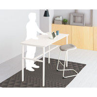 イトーキ サリダMTテーブル ハイテーブル ホワイト 幅1500×奥行750×高さ1000mm 1台（2梱包）