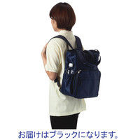 KAZEN（カゼン） 2wayトートバッグ ブラック KZN901 訪問バッグ リュックタイプ