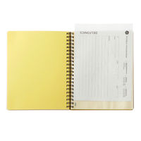 ロルバーン ポケット付メモ メタリック A5 シルバー 5mm方眼 リングノート デルフォニックス（Rollbahn）