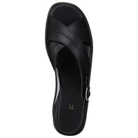 ストリックスデザイン エアークロスサンダル ブラック LL KN-071 1足　ナースサンダル