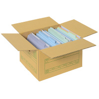 プラス A式文書保存箱 A4 書類収納 ダンボール 40枚 40063