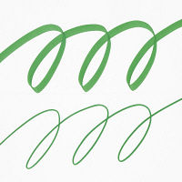 プロッキー 水性サインペン 太・細ツイン 緑 三菱鉛筆 uniユニ