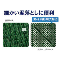 山崎産業　ハイローリングマットDX (#15) グレー　F-121-15　（直送品）