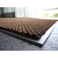 山崎産業 ロンステップマットハイDX(#6) ブラウン F-108-6 1枚