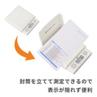 エー・アンド・デイ 【2024年10月改定郵便料金表付属】レタースケール UH3201L-W 1台