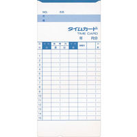 アマノ　標準タイムカード　Aカード（月末締め/15日締め）　1箱（100枚入）