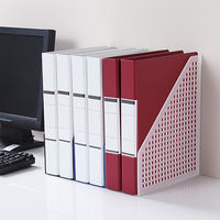 ボックスファイル　A4　PP製　クリア　セリオ